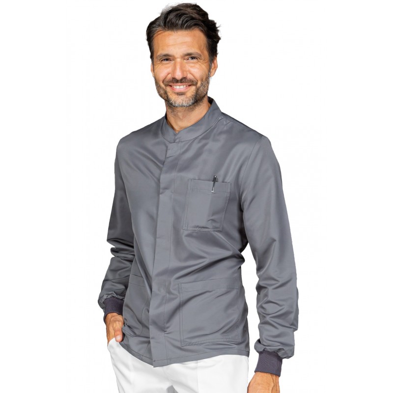 Casacca Corfù Superdry Polso In Maglia Grigio 100% Poliestere Superdry  Microfibra ISACCO 055088P - www.dalavoro.it