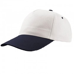 Cappellino Bianco Blu Navy